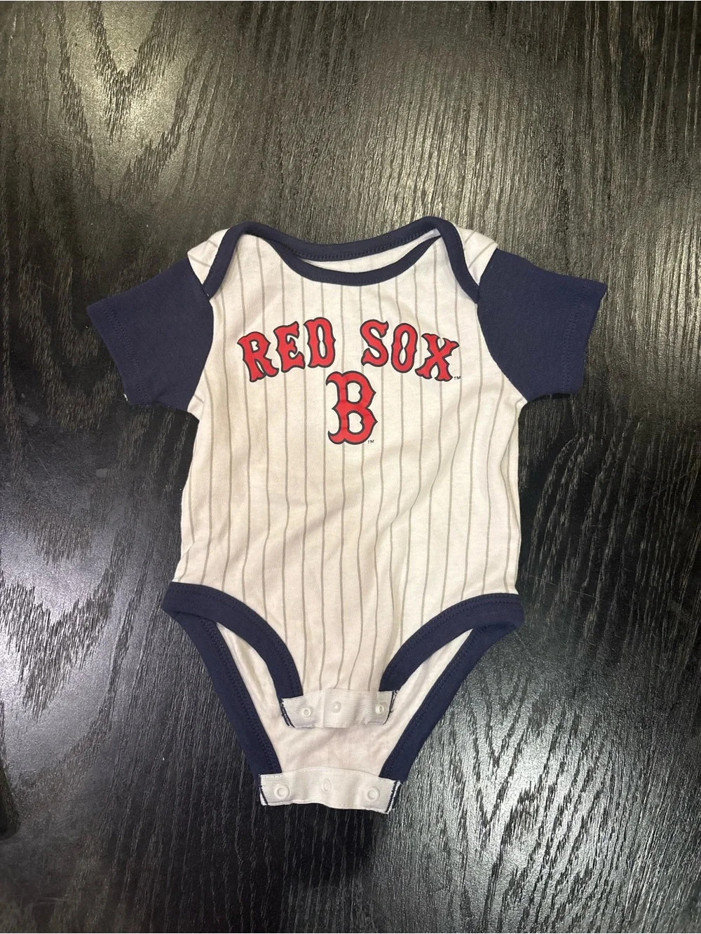 Red Sox Onesie Jersey Baby 0-3 Months